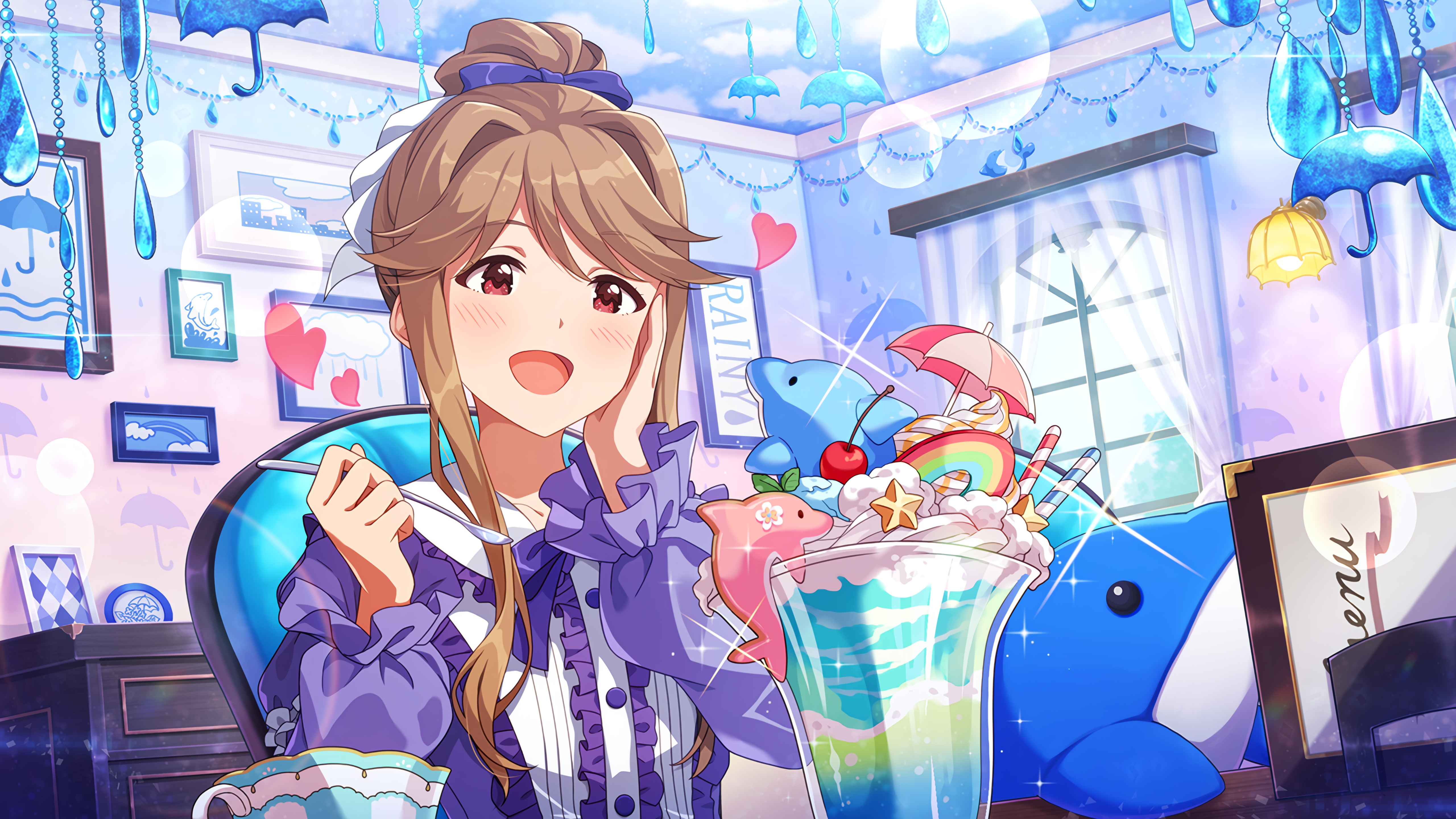 光る雫、こぼれる笑顔　天空橋朋花