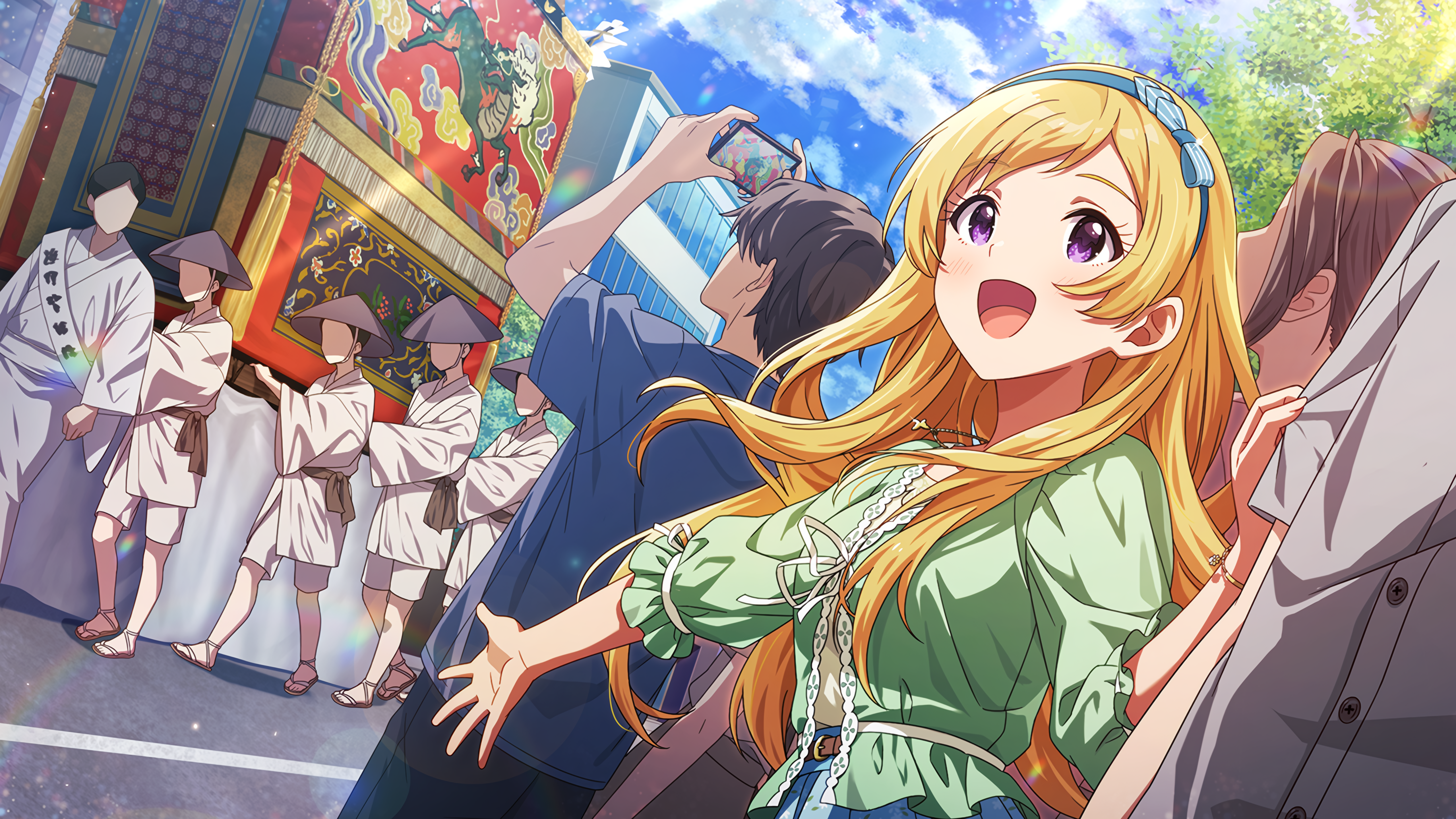 迫力満点、笑顔も満点 エミリー