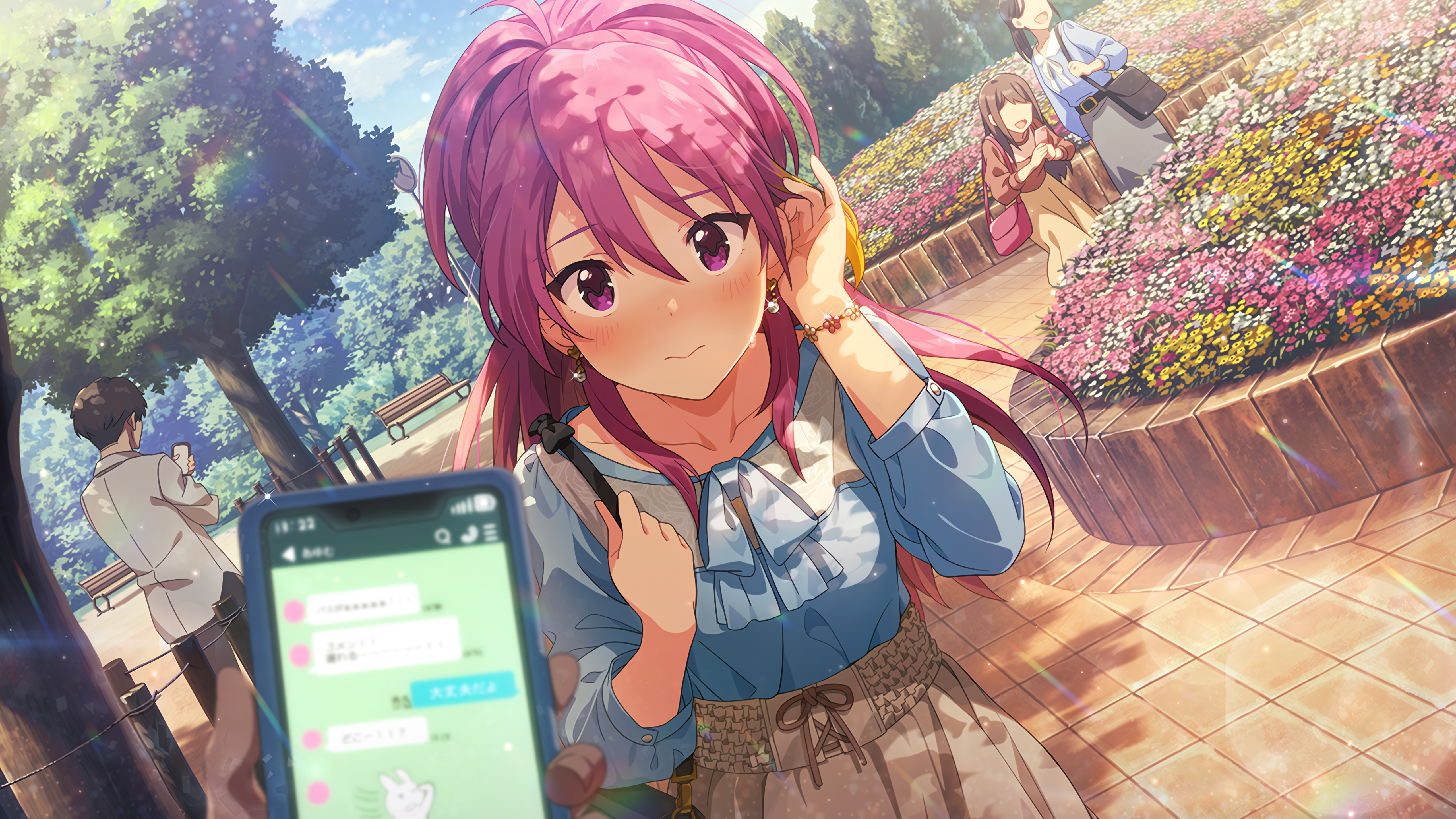 ガーベラに笑顔を 舞浜歩