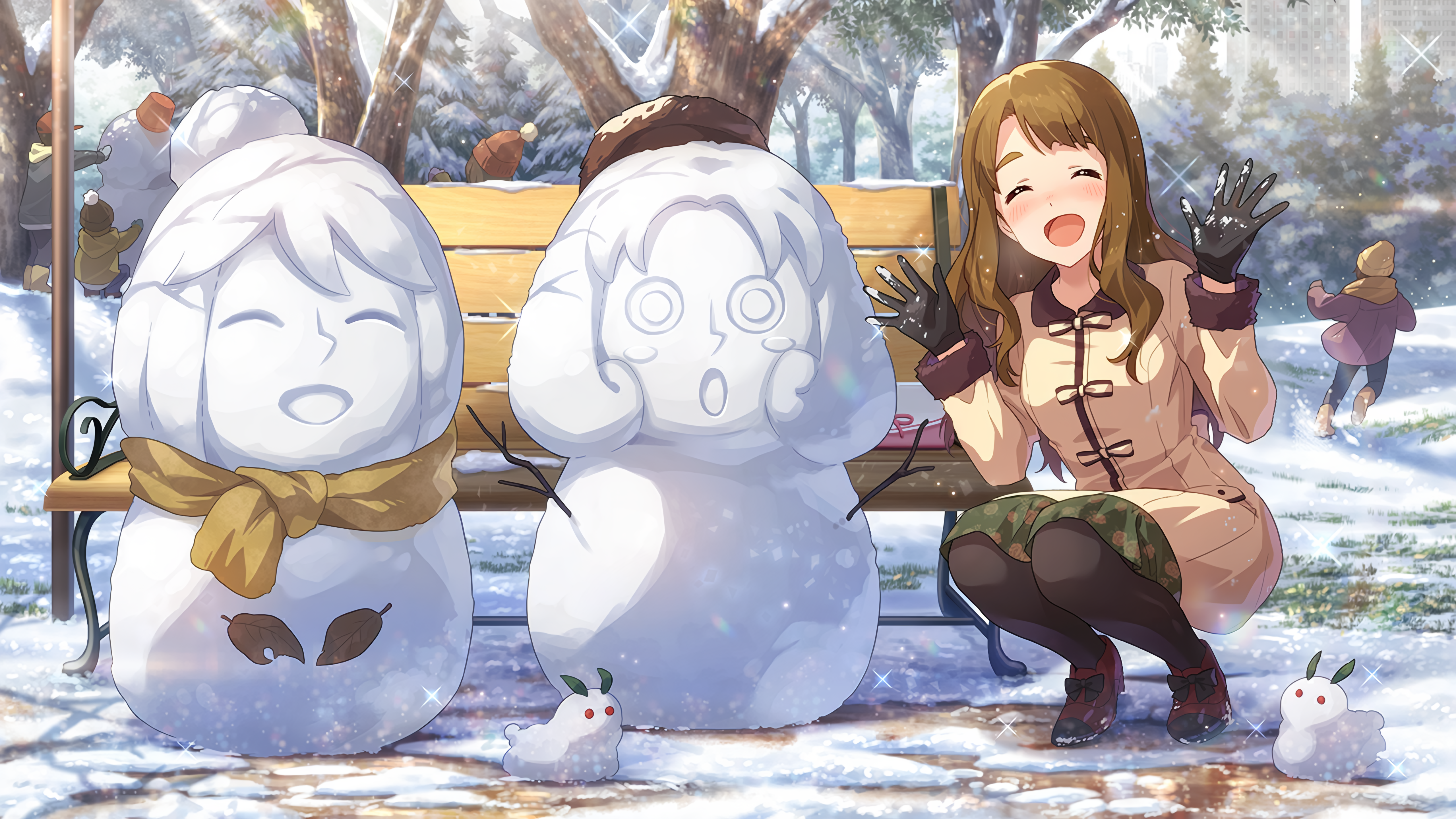 聖夜を飾る雪だるま　宮尾美也