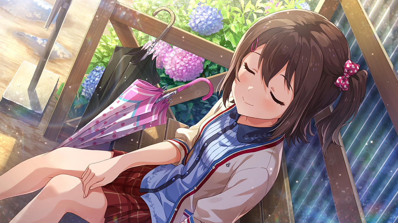 純真的雨日時光 春日未來