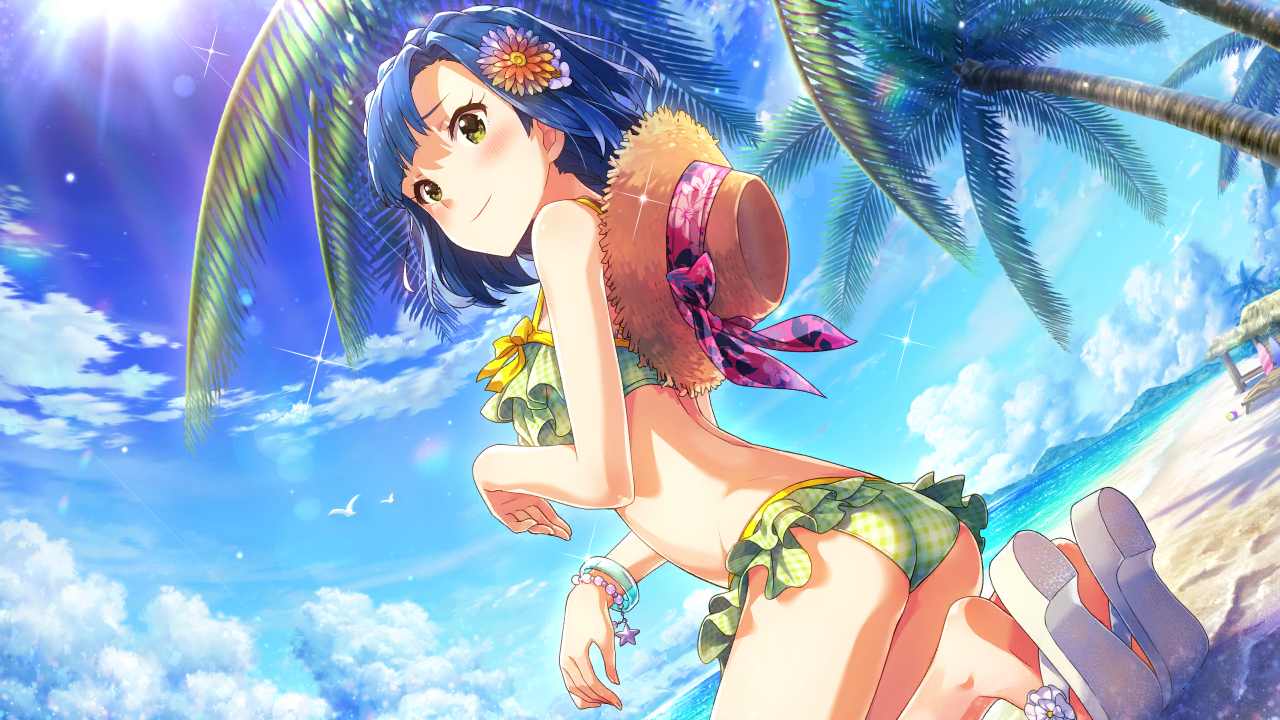 海濱的陽光女孩　七尾百合子